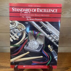 Standard Of Excellence Comprehensive Band Method Bruce Pearson Book 1 Clarinet